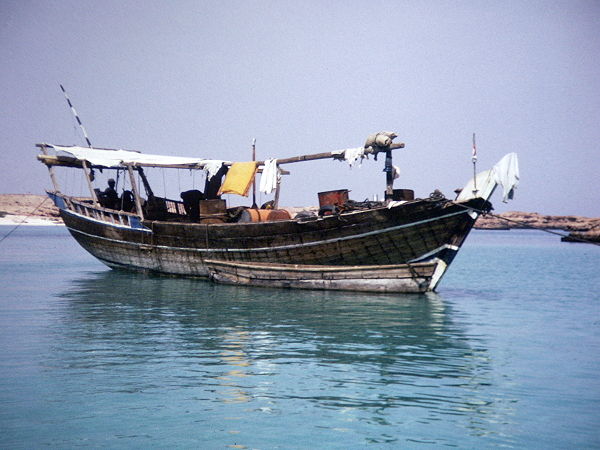 Typical dhow