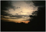 Sunset on frankincense